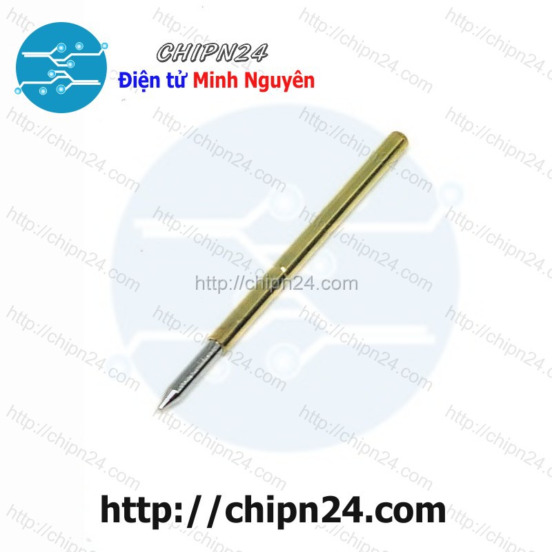 [3 CÂY] Kim test mạch P160-B1, dài 24.5mm, đường kính đầu 3mm, đường kính thân 1.36mm, trở kháng 50mΩ, 3A, đầu nhọn