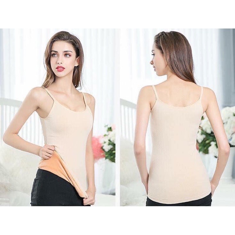 [Mã FASHIONT4WA2 giảm 10K đơn 50K] ÁO GIỮ NHIỆT❤️FREE SHIP❤️ÁO 2 DÂY GIỮ NHIỆT LÓT LÔNG SIÊU ẤM | BigBuy360 - bigbuy360.vn