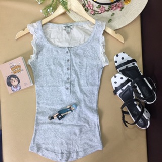 Áo thun len tăm Abercrombie cực mát size M