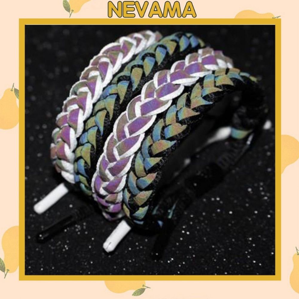 Vòng tay vòng phản quang đan len phản chiếu ánh sáng ban đêm V14