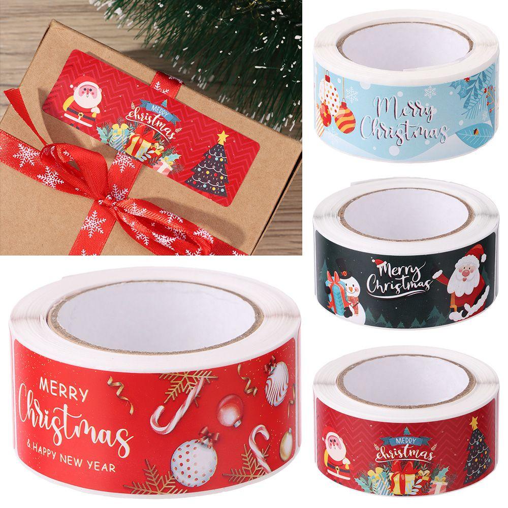 Cuộn 120 Miếng Dán Trang Trí Giáng Sinh