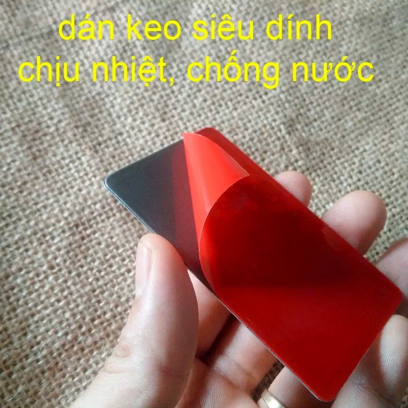 Tem nhôm dán xe Tôi Yêu Việt Nam JH054