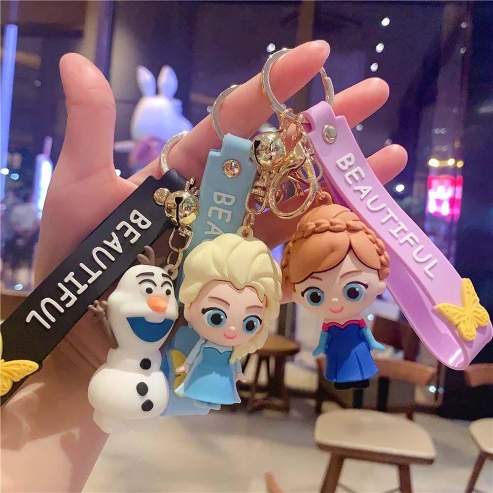 LILYES Móc Khóa Hình Công Chúa Aisaisha Trong Phim Hoạt Hình Frozen