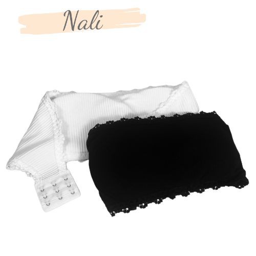 Áo bra tăm gân không dây dây cúp ngực , áo bra ngang viền ren NL012 | BigBuy360 - bigbuy360.vn