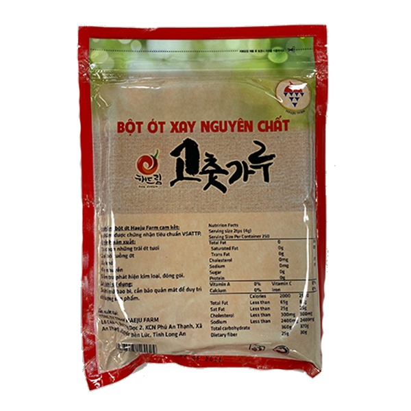 Ớt Bột Mịn Hàn Quốc 500g / 1kg