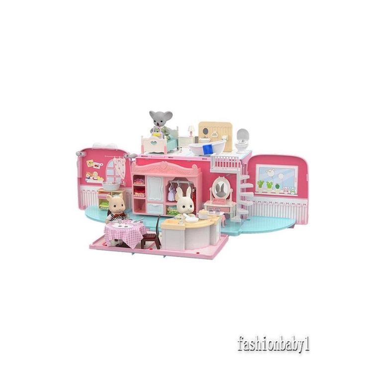 Mô hình nhà búp bê Koala Town dễ thương cho bé