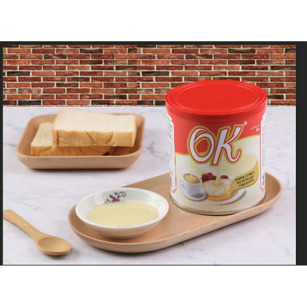 Sữa đặc OK 1kg nhập khẩu Singapo (làm trà sữa,sữa chua,caramen,cafe)