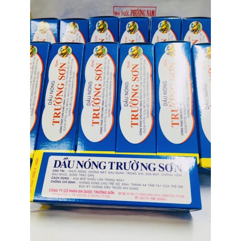 Dầu nóng Trường Sơn chai 10ml