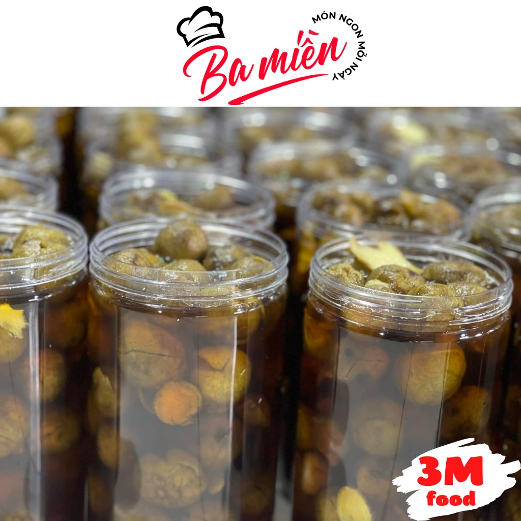 Sấu ngâm đường gừng hũ 1.2kg gọn đẹp  3M food Dr