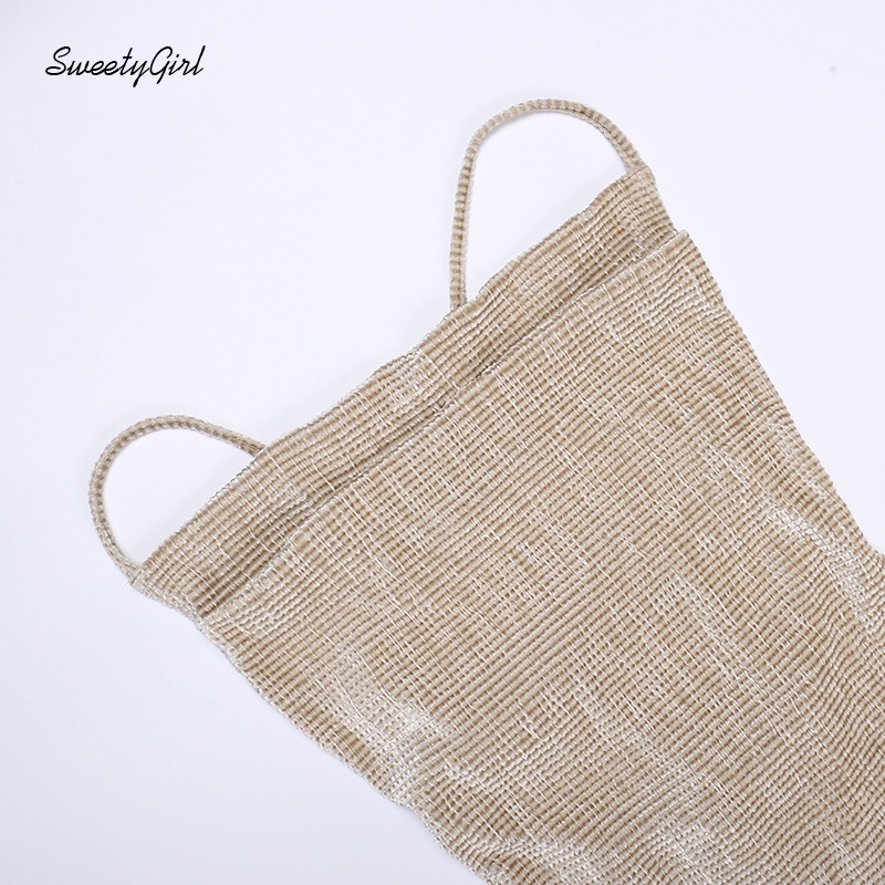 Đầm Hai Dây Cổ Thấp Màu Sắc Trơn Thời Trang Dành Cho Nữ 2022