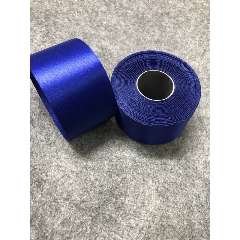Sỉ cây 5 cuộn duy băng lụa khổ 5cm làm nơ, làm hoa vải