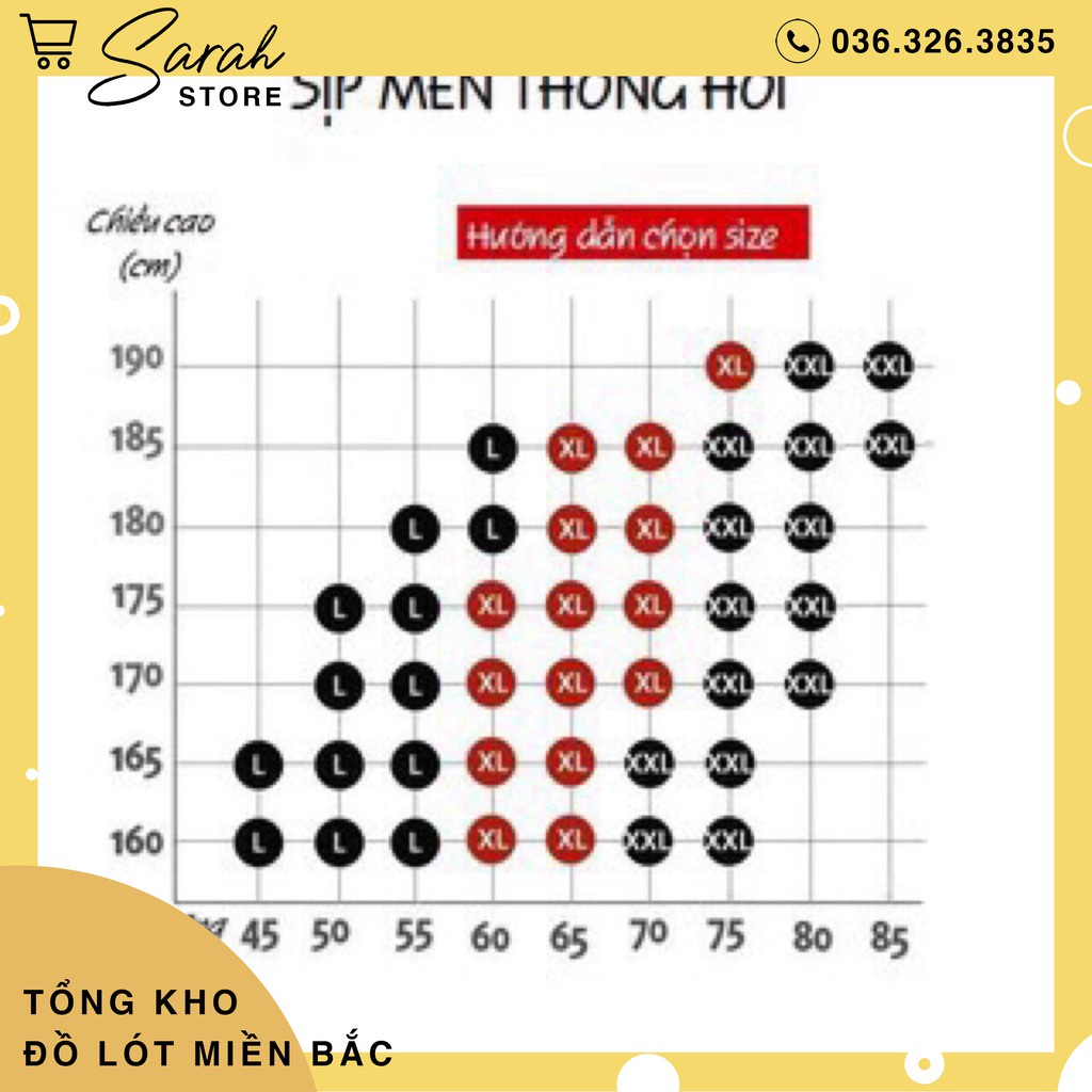 Combo Hộp 4 Quần Sịp Thông Hơi Loại Mới