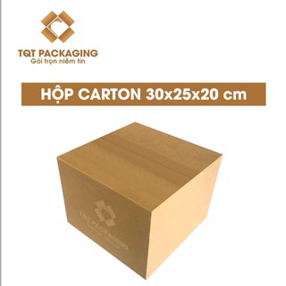 Combo 20 hộp carton kích thước 30x25x20