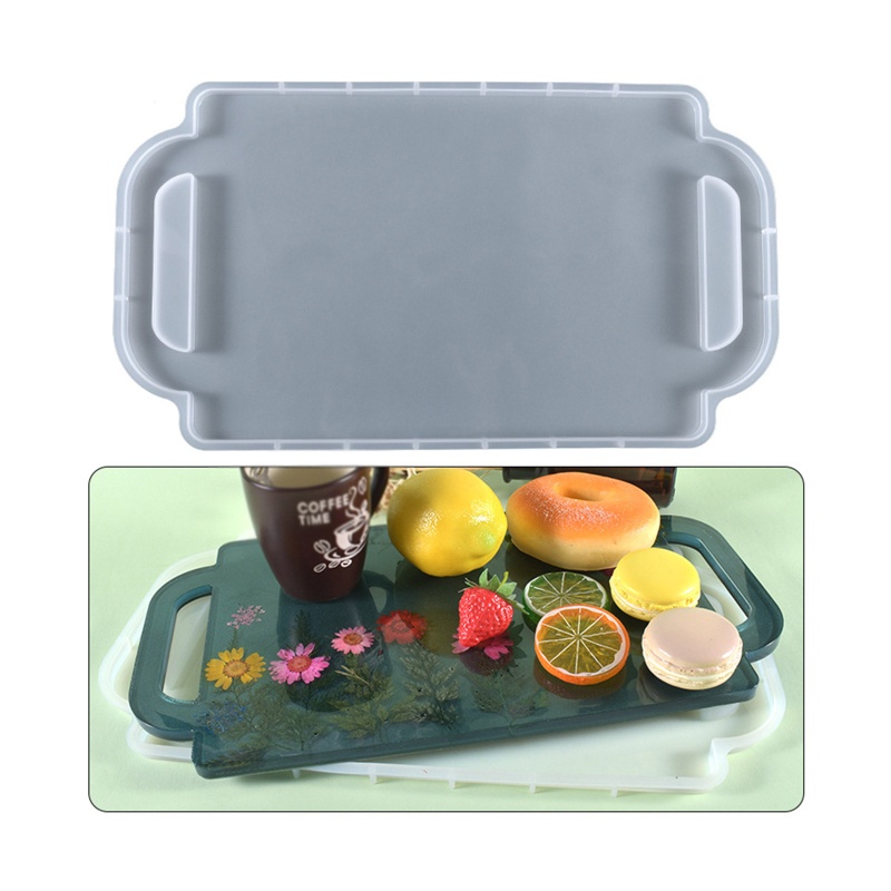 Khuôn Silicone Làm Khay Đựng Trái Cây Bằng Epoxy Resin