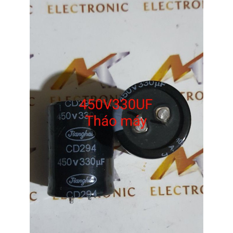 Tụ 450V 330uf Tháo máy