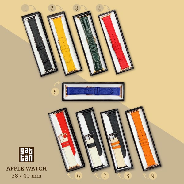 Dây Apple Watch da bò cao cấp - Gạt Tàn Store