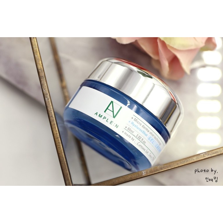 Gel Dưỡng Ẩm, Sáng Da Và Mềm Mịn Da Ample:N Hyaluron Shot Gel Cream 60ml