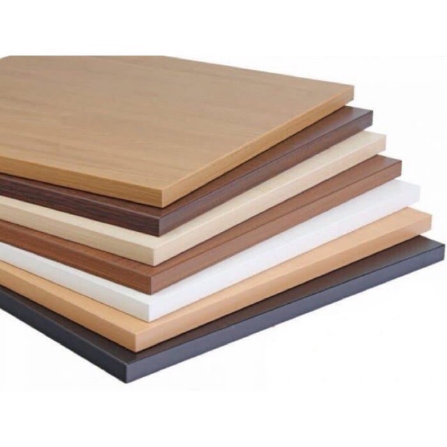 Ván gỗ mdf làm kệ mặt bàn sâu 20cm (có sẵn) dán 4 cạnh