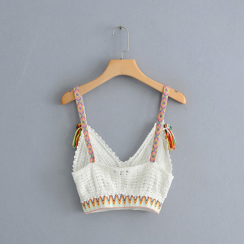 ÁO BOHEMIAN 2 DÂY LEN ĐAN