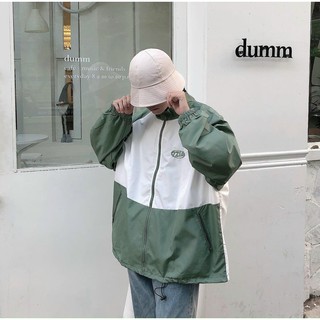 Áo khoác dù 7Zia - Trắng/Đen