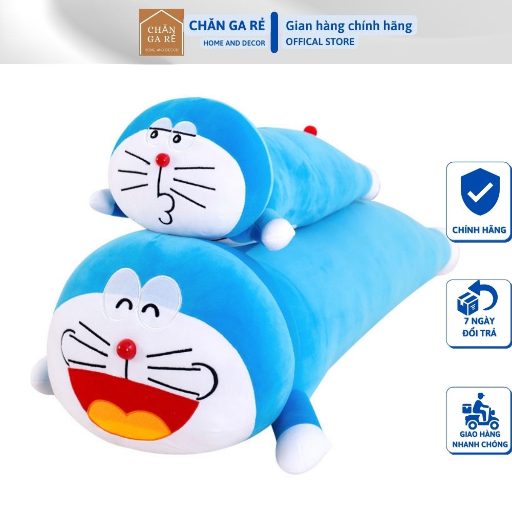 Gấu bông doremon bé bự chất liệu vải MINISO đáng yêu nghộ nghĩnh