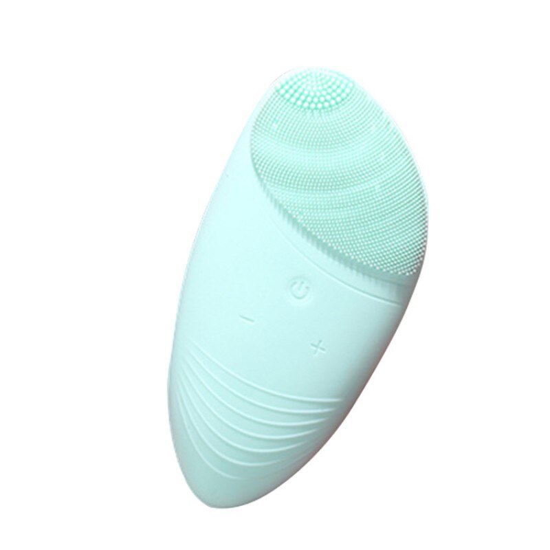 Waterproof USB Rechargeable Silicone Cleansing Instrument Cleaning Pores Portable Facial Cleansing Brush Face Washing Product