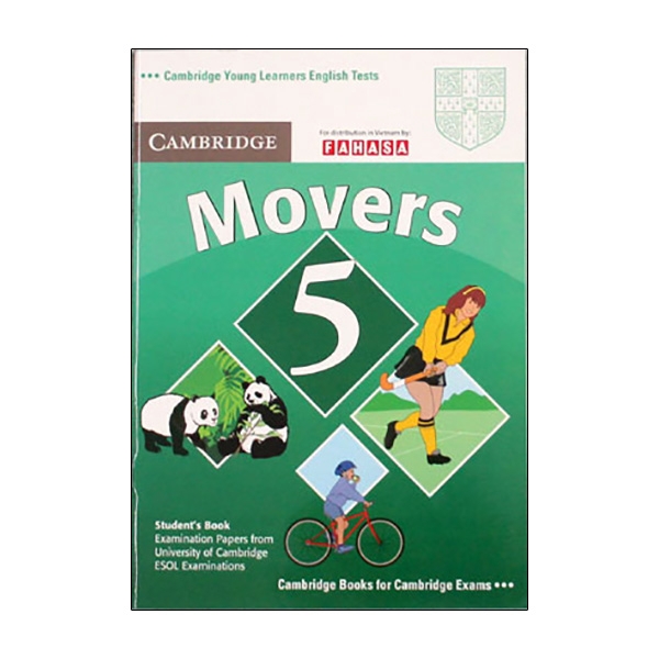 Sách - Cambridge Young Learner English Test Movers 5 SB FAHASA Reprint Edition