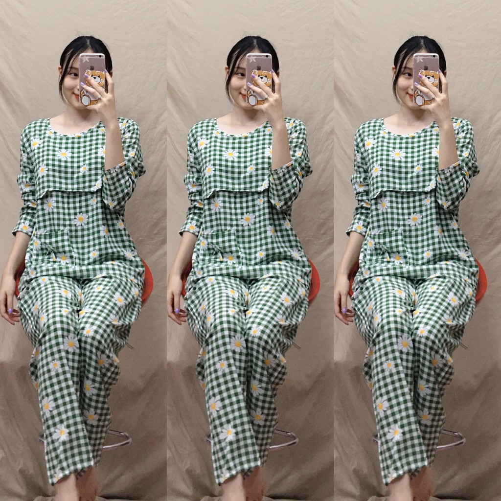 Bộ bầu và sau sinh chất lanh KA