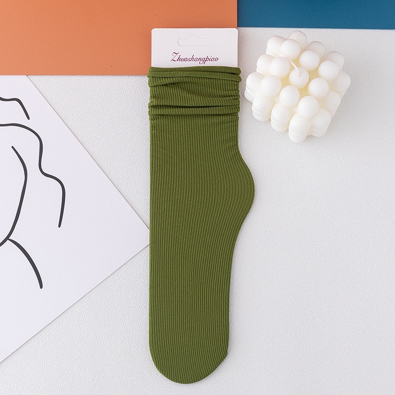 Vớ Cotton Nhung Mềm Mại Thoáng Khí Phong Cách Nhật Bản Dành Cho Nam Nữ