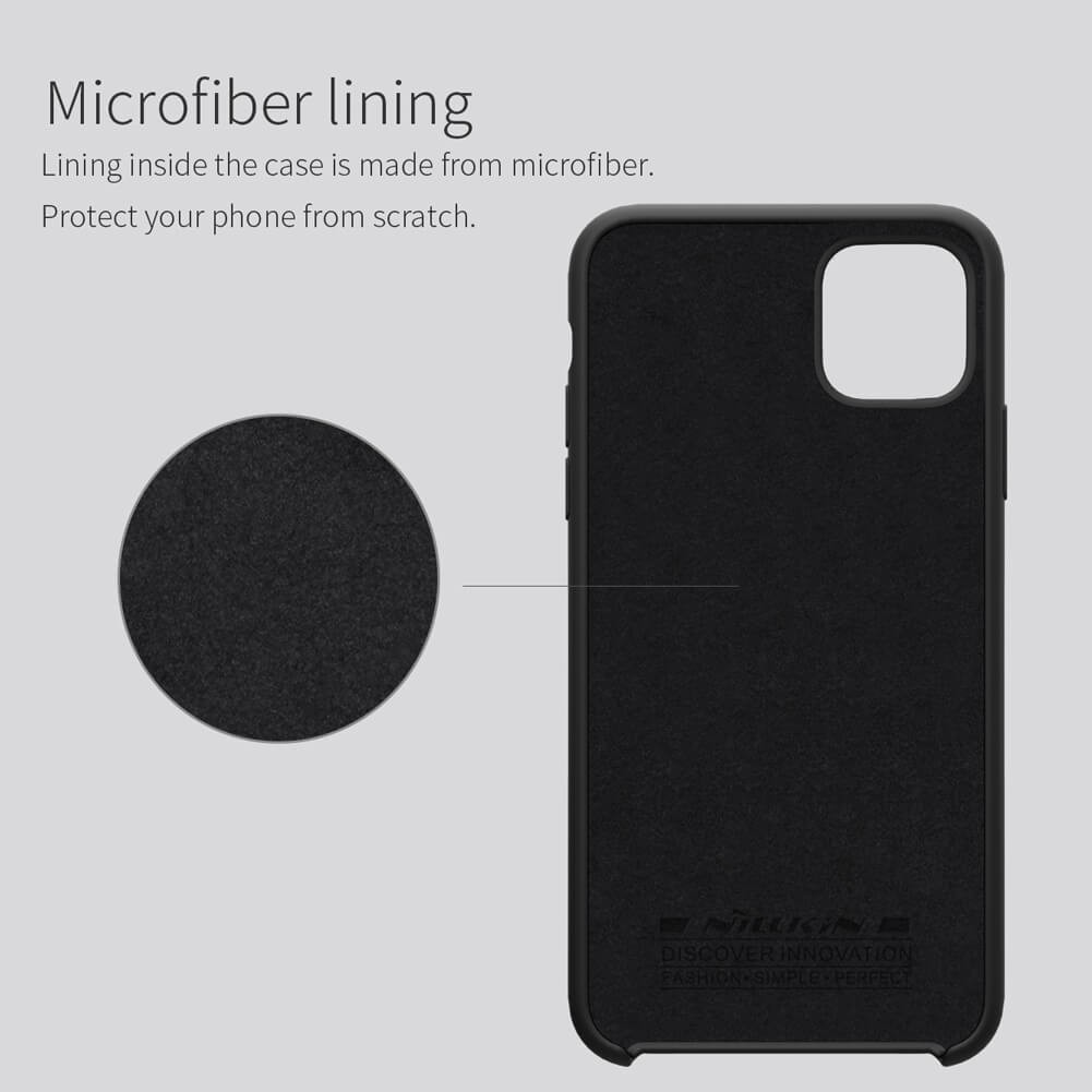 Ốp lưng silicon siêu chống sốc cho iPhone 11 Pro Max (6.5 inch) Hiệu Nillkin Flex Pure (chống va đập, siêu mềm mịn)