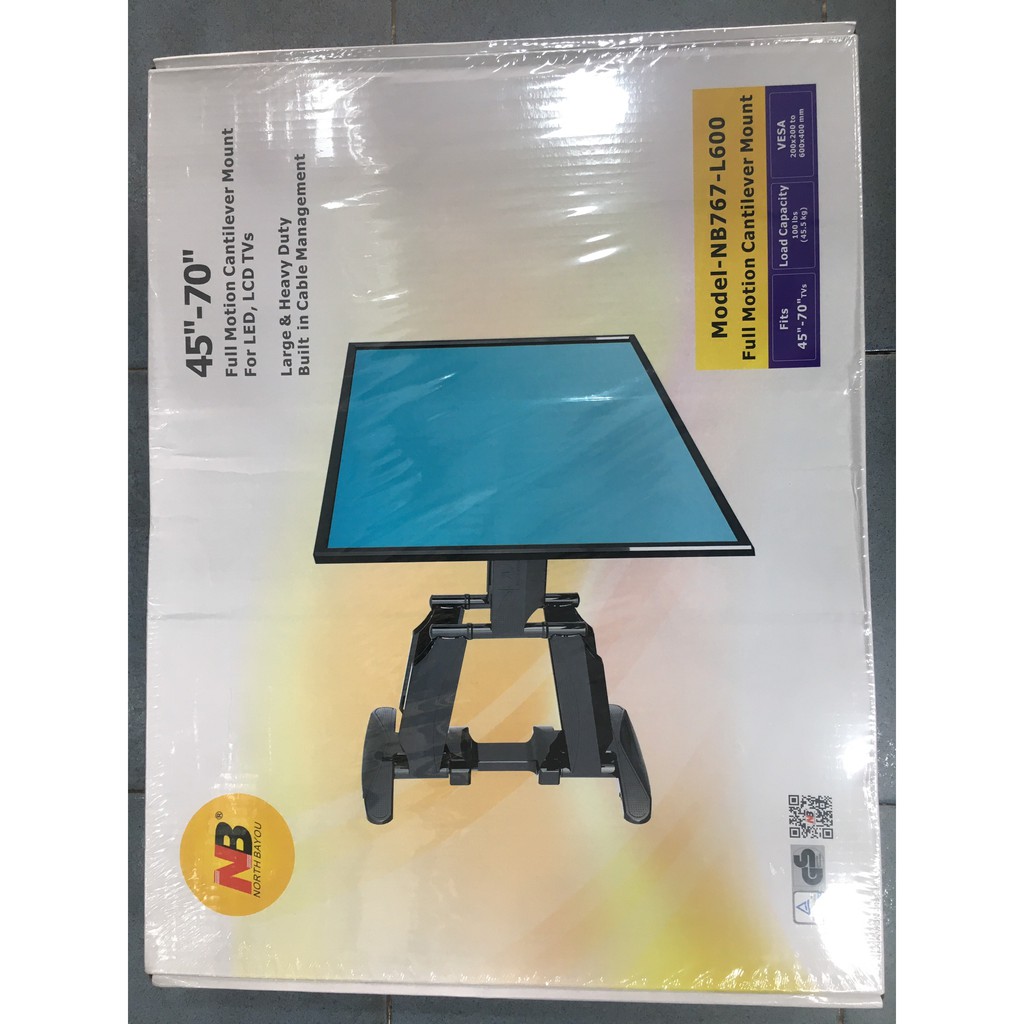Giá treo Tivi đa năng NB767-L600 45" - 70"