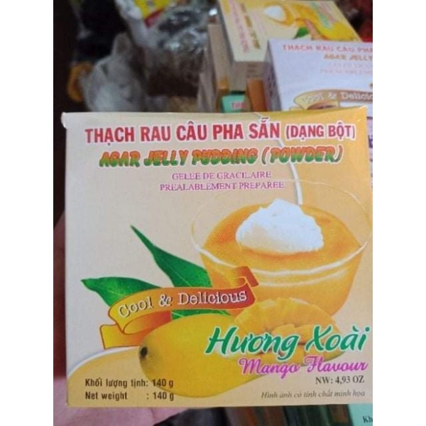 Bột rau câu pha sẵn 140g