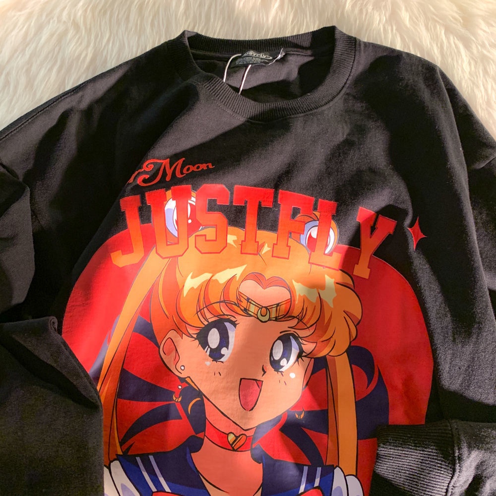 ÁO SWEATER IN HÌNH THUỶ THỦ MẶT TRĂNG ÁO NAM NỮ FORM RỘNG