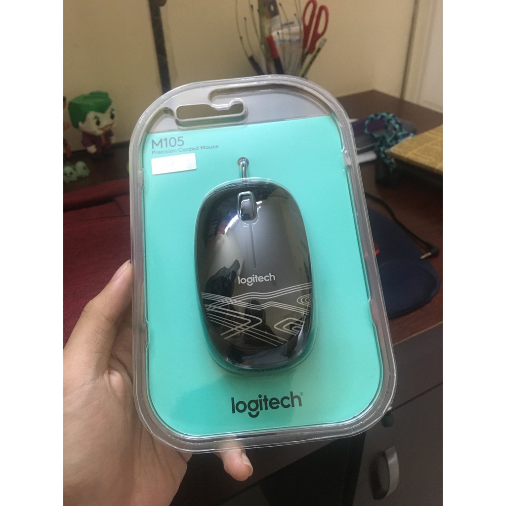 [BẢO HÀNH 12 THÁNG] Chuột Có Dây Logitech M105 - Hàng chính hãng