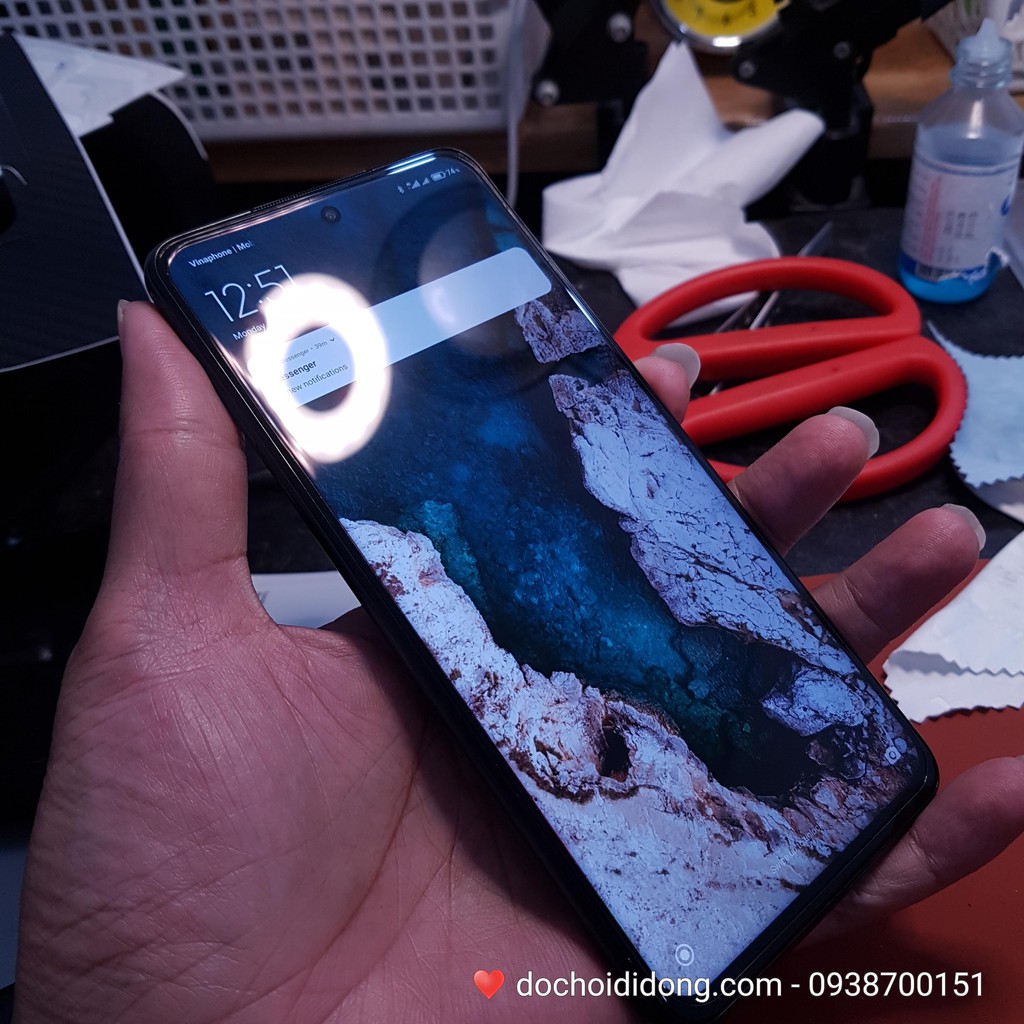 Miếng dán cường lực Xiaomi POCO X3 Zacase All Clear True 2.5D