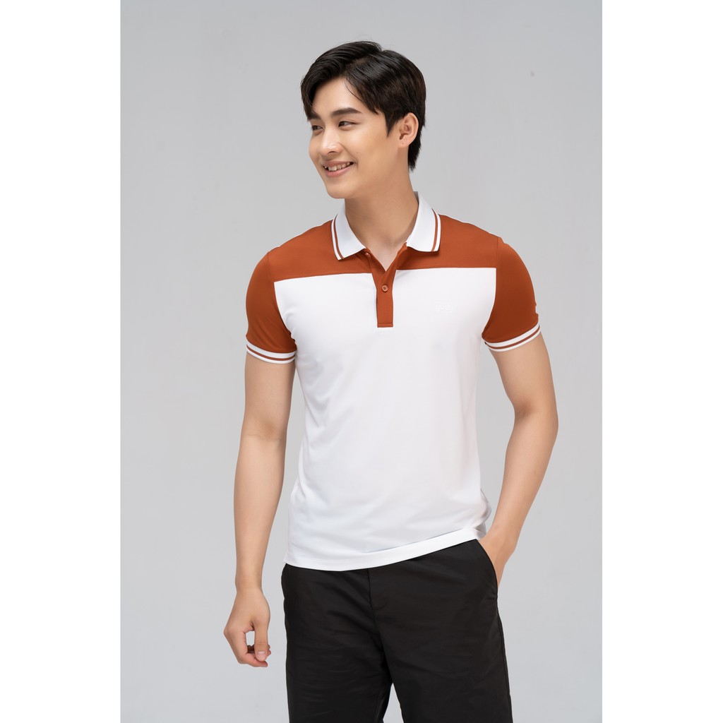 Yody Áo Polo nam chất liệu cotton coolmax phối ngực APM3757 | BigBuy360 - bigbuy360.vn