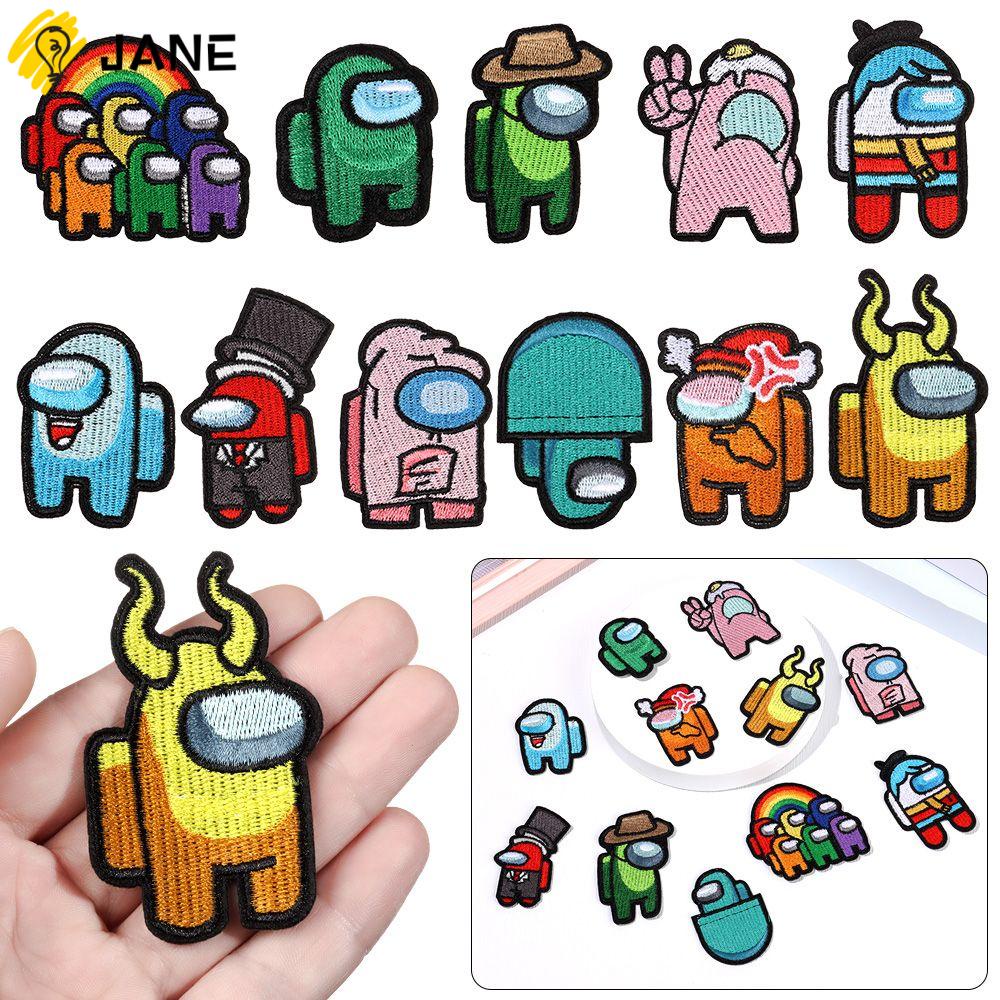 Miếng Dán Ủi Quần Áo DIY Hình Hoạt Hình Anime