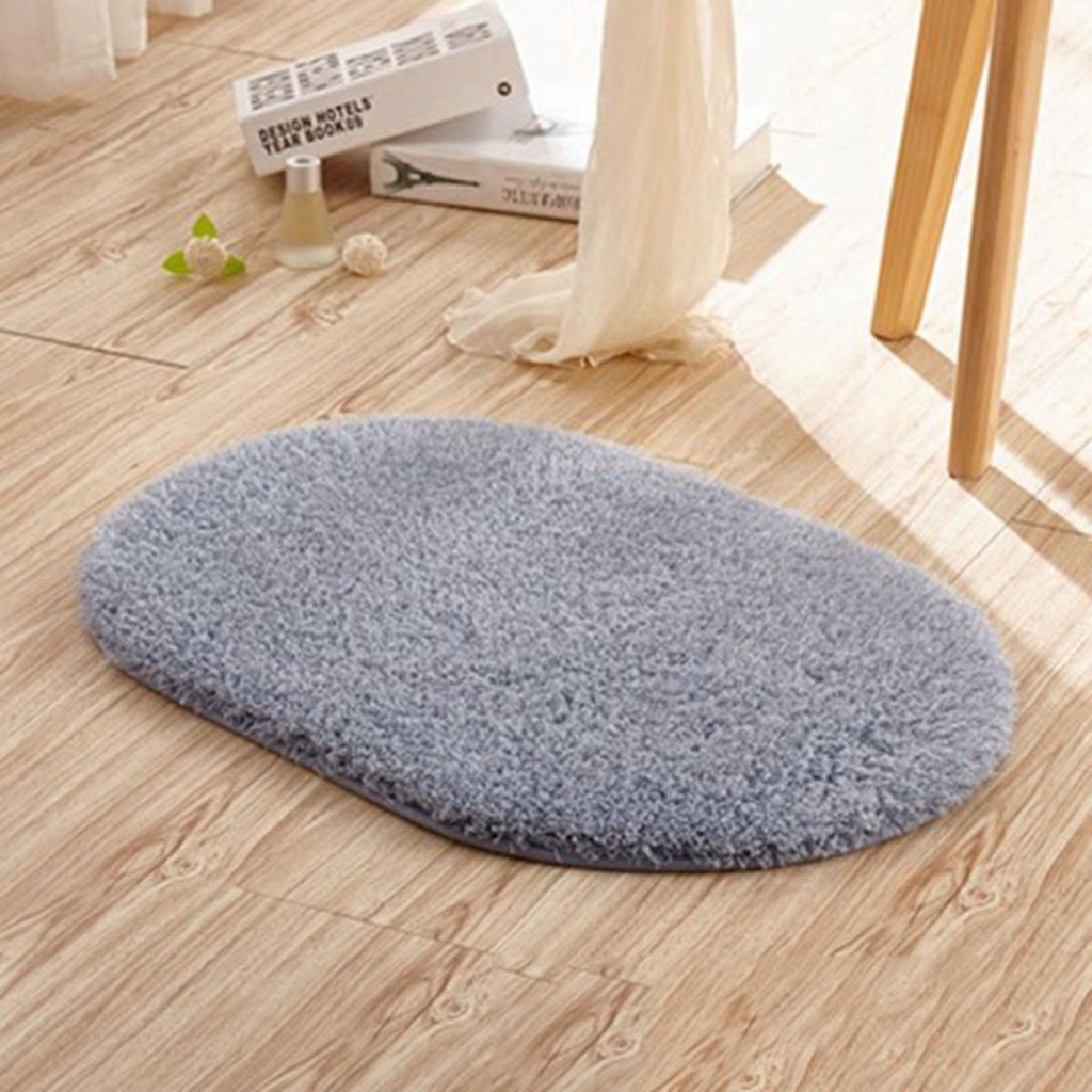 Thảm Chùi Chân Nhiều Màu Sắc 40 * 60cm Thấm Hút Nước Dành Cho Phòng Tắm