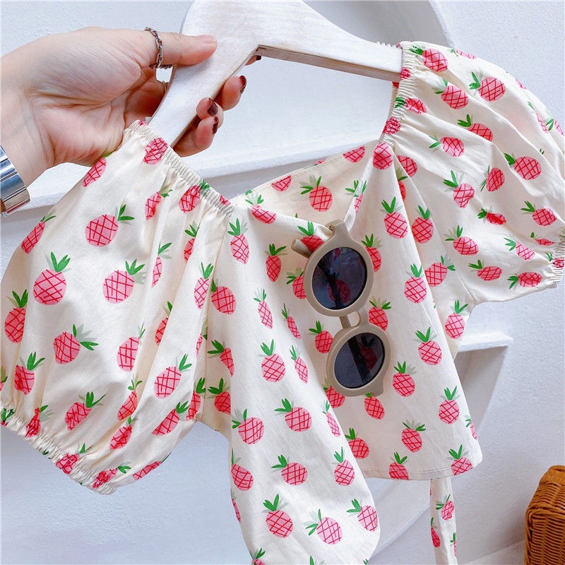 Bộ Đồ 2 Món Gồm 2 Món Áo + Quần Thời Trang Dành Cho Bé Gái 3-14 Tuổi