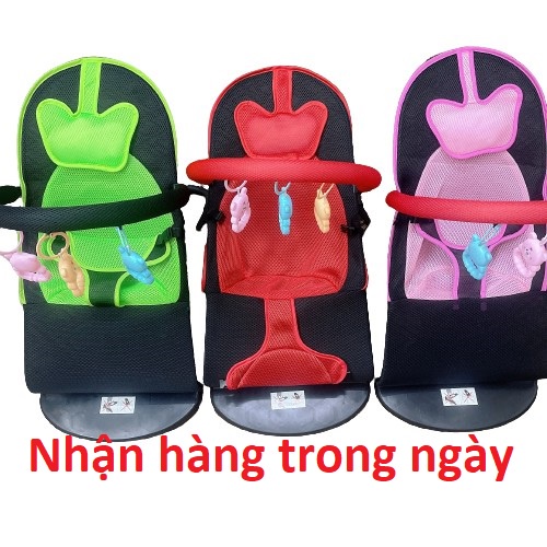 Ghế Nhún Cho Bé Nằm Chơi Vô Cùng Thích Thú – Ghế Rung Nằm Ngủ Hoặc Ăn Và Uống Sữa Rất Tiện Cho Bé Yêu