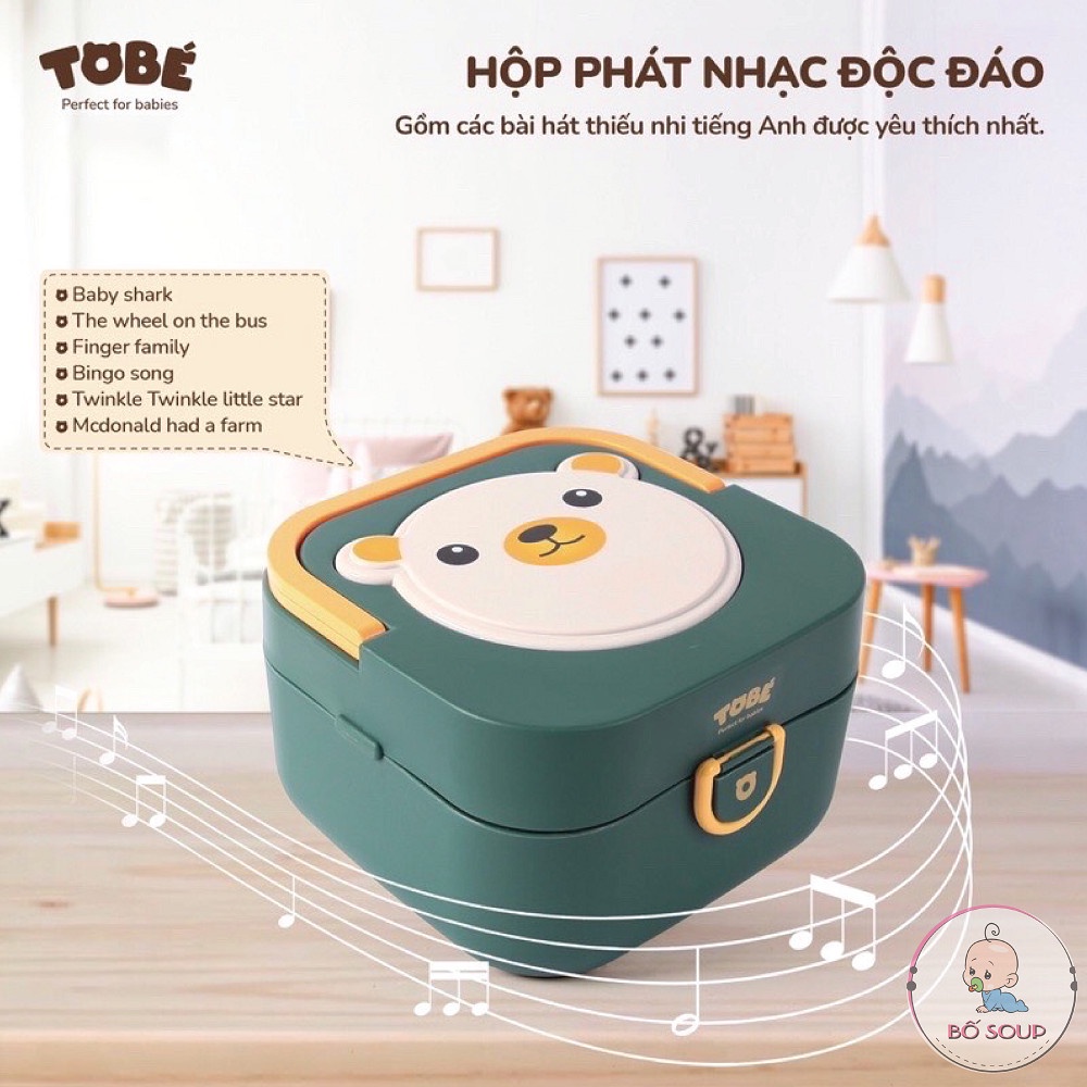 Bộ đồ chơi xúc xắc gặm nướu 10 chi tiết ToBé siêu tiện dụng và an toàn cho bé