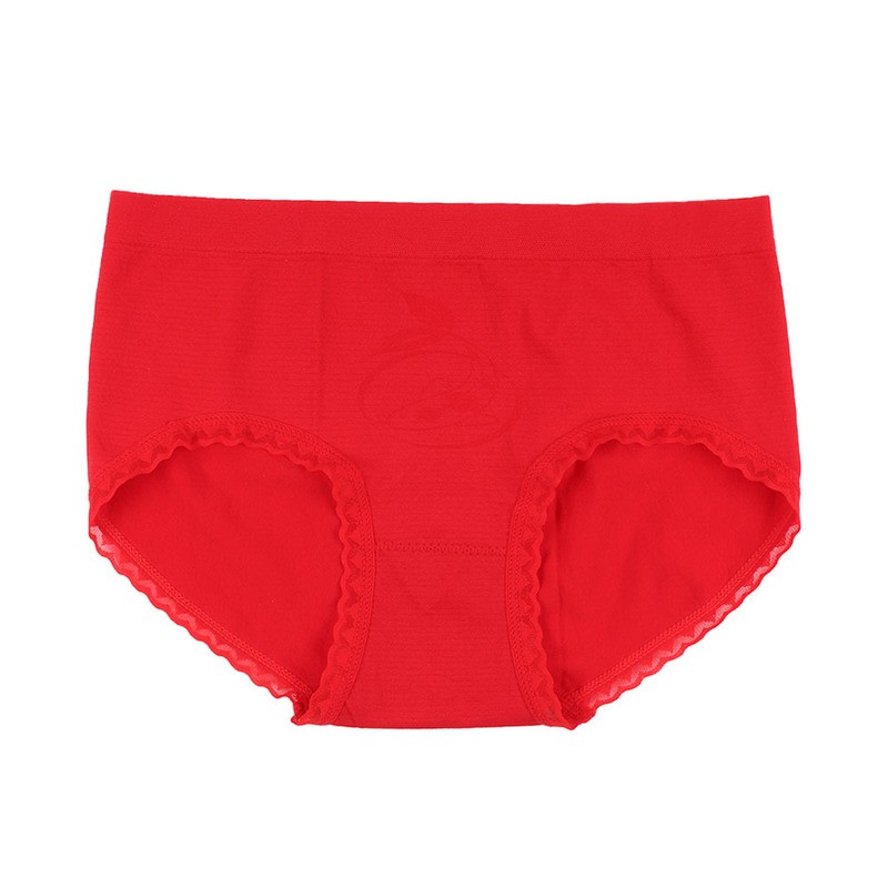 Quần lót không đường may chất liệu cotton phối ren gợi cảm dành cho nữ | BigBuy360 - bigbuy360.vn