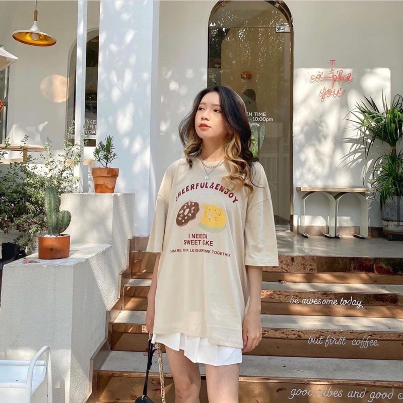 Áo phông 2 miếng bánh CHEE TT