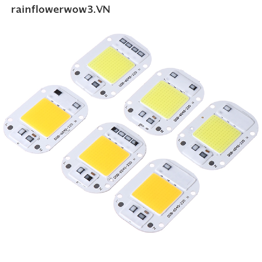 Chip Đèn LED COB Thông Minh 20W 30W 50W AC 220V Tự Lắp Ráp Chuyên Dụng