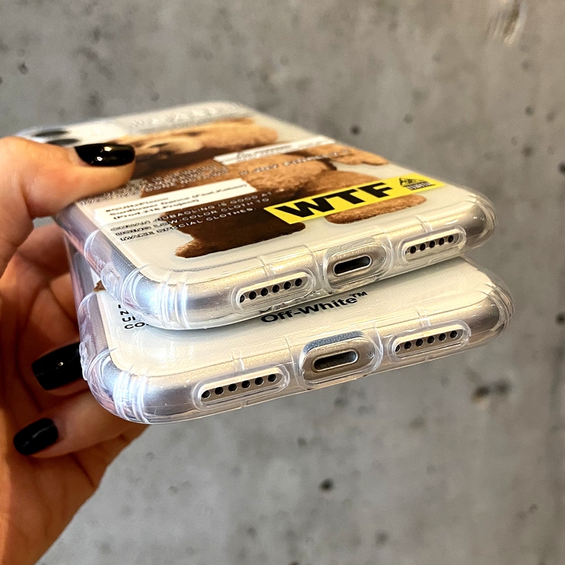 Ốp điện thoại họa tiết gấu cho iPhone 6/6 Plus/7/7 Plus/8/8 Plus/X/XS/XR/XS MAX/11/11 PRO/11 Pro MAX/SE | BigBuy360 - bigbuy360.vn