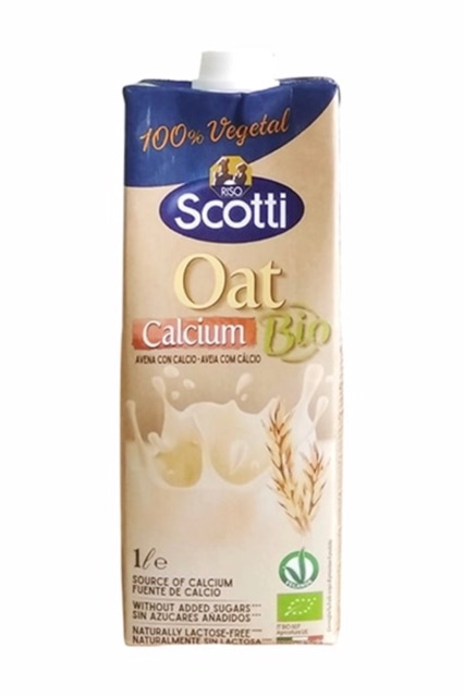 Sữa gạo canxi/ Sữa Yến mạch canxi Riso Scotti - Nhập khẩu Ý