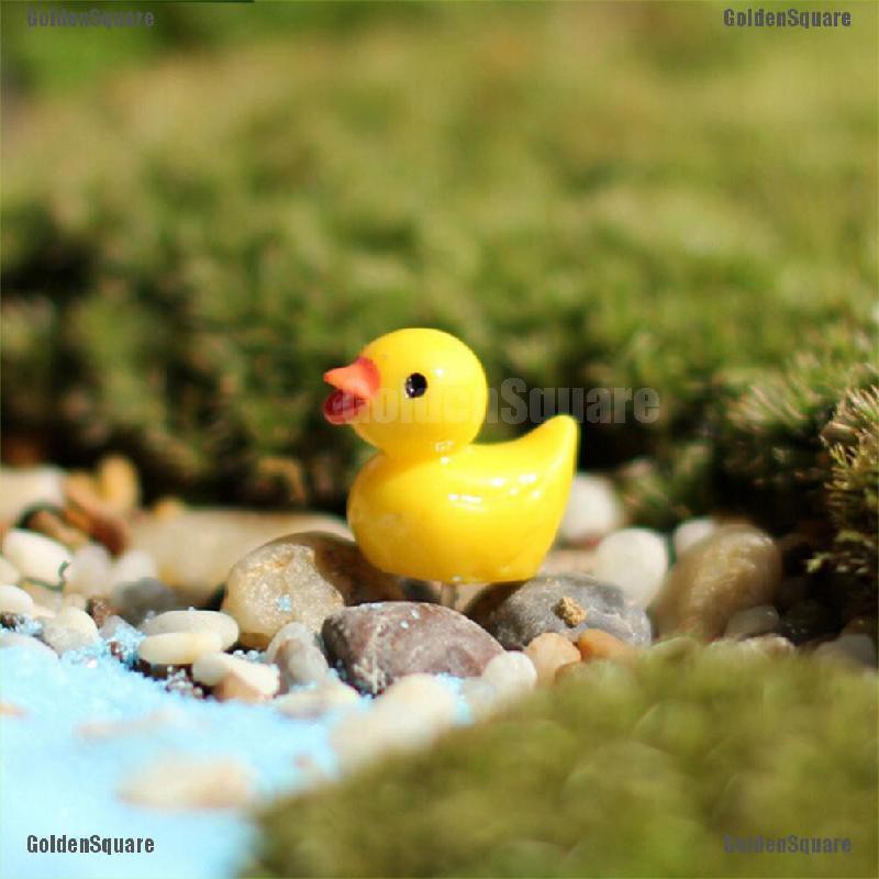 Bộ 10 Vịt Con Xinh Xắn Dùng Để Trang Trí