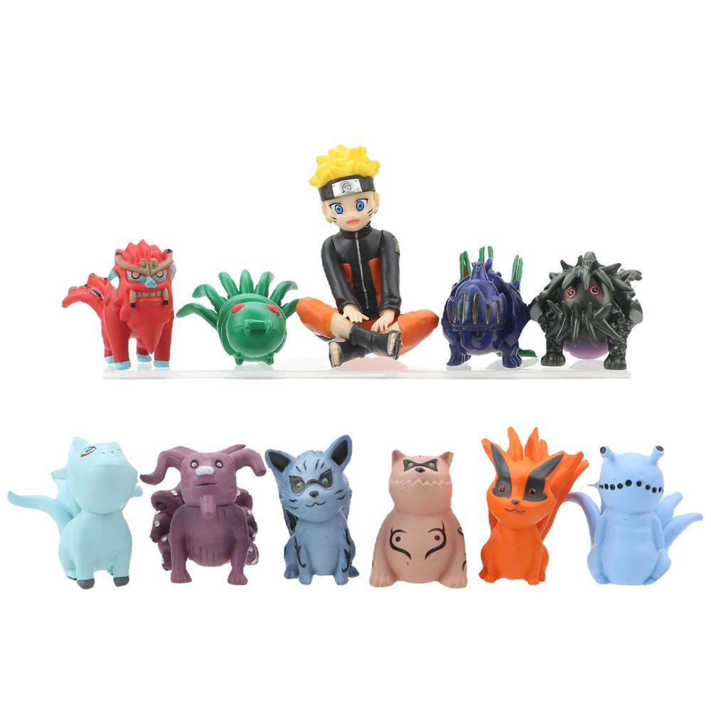 IVORY Bộ 11 Mô Hình Nhân Vật Anime Naruto Bằng PVC