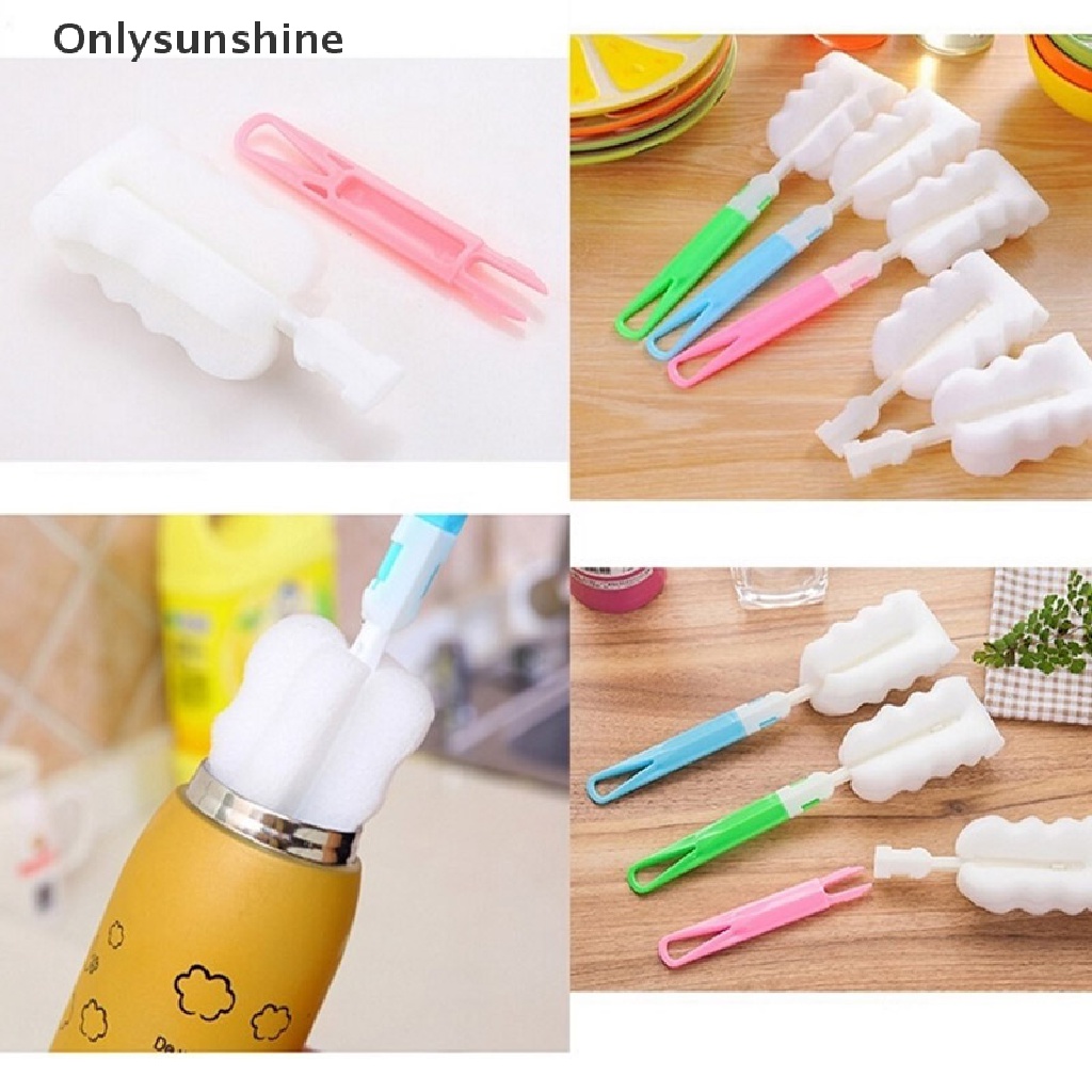 <Onlysunshine> Cọ rửa cốc tay cầm dài cho bé