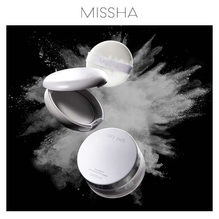 Phấn phủ MISSHA Airy Pot Pressed Powder 9g